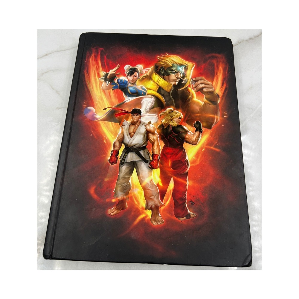 Street Fighter V Collector's Edition Strategy Guide Prima Games Hardcover Art